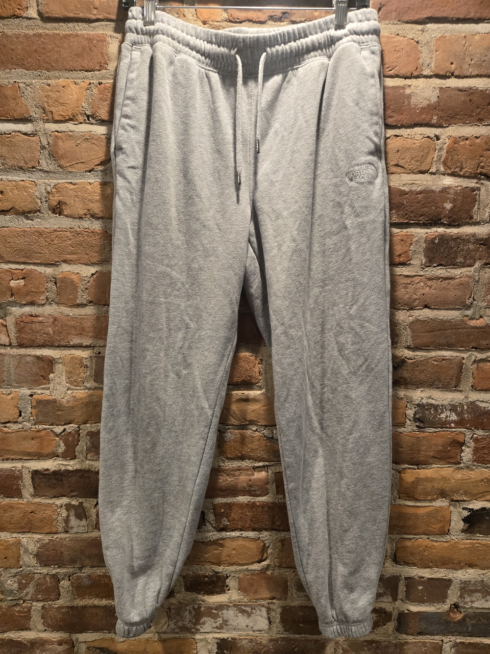 The North Face Light Gray Fleece Joggers